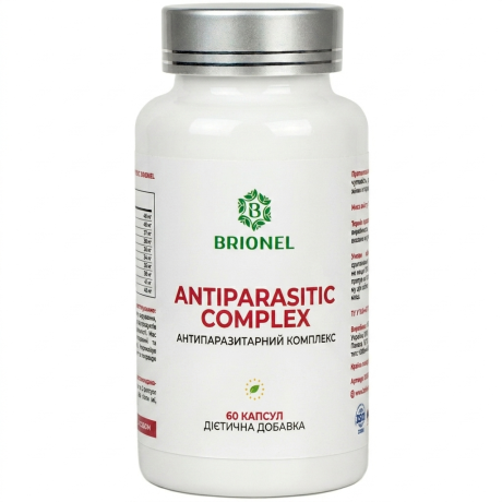 Антипаразитарный комплекс, Antiparasitic Complex Brionel, 60 кап
